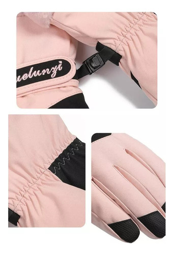 Guantes De Esquí De Invierno, Impermeables, Para La Nieve Y