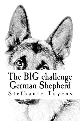 The Big Challenge German Shepherd Coloring Book For Adults (