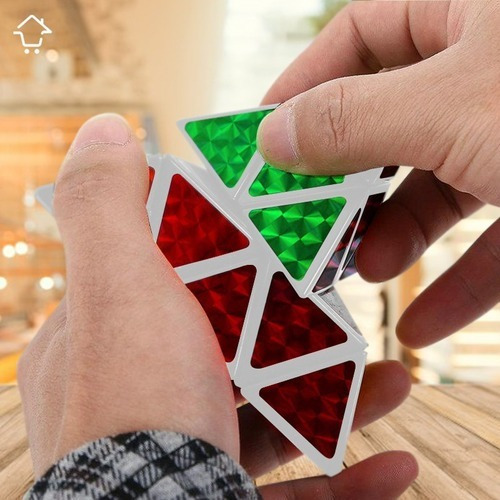 Cubo Rubik Rompecabezas Pirámide Rubik Mágico Pyraminx 3x3