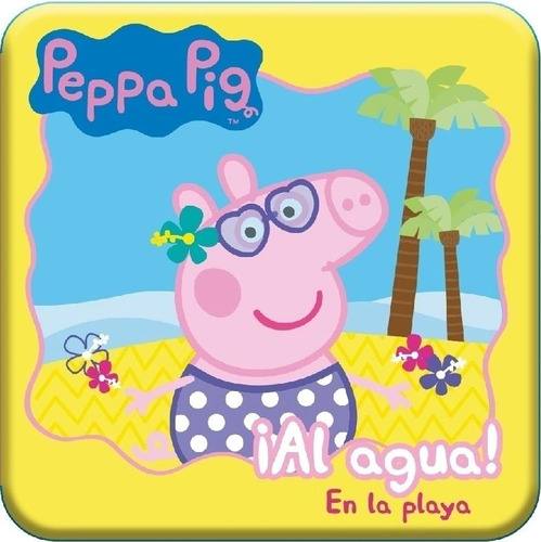 Peppa Pig Al Agua En La Playa Gato De Hojalata Ficha Sin Val