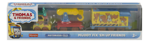 Thomas & Friends Tren Motorizado - Muddy Fix Friends Color Multicolor