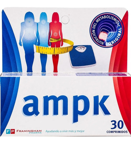 Ampk X 30 Suplemento Quemador De Grasa Adelgazante Original