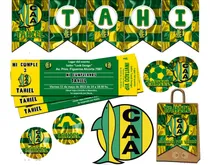 Comprar Kit Imprimible Candy Bar Club Aldosivi Fútbol 100% Editable