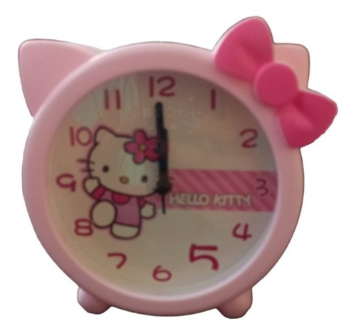 Reloj De Tocador Hello Kitty