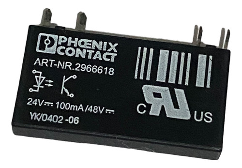 Opt-24dc/48dc/100 Relé Miniatura 2966618 Phoenix Contact 1pz (Usado)
