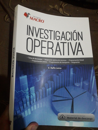 Libro De Investigacion Operativa Raffo Lecca