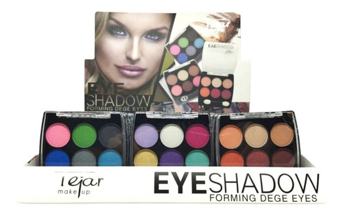 Tejar Eye Shadow Froming Dege Eyes Paleta De 6 Colores Color De La Sombra Surtidos