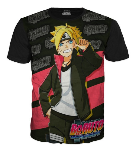 Camiseta De Boruto Naruto Caballero Niños Anime Boruto Hijo