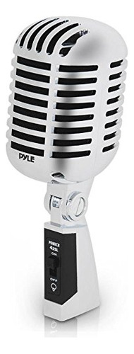 Microfono Clasico Retro Pyle Pdmicr42r