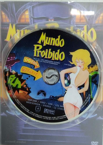 Dvd Mundo Proibido Com Kim Basinger E Brad Pitt (Usado)