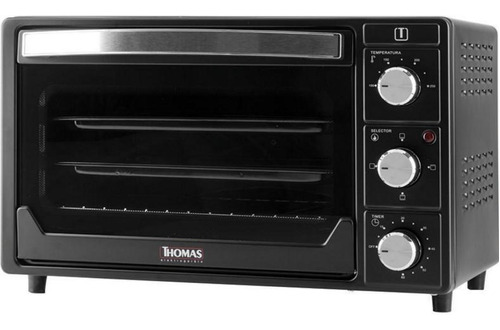 Horno Eléctrico 25 Litros Negro Thomas