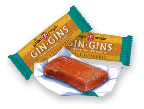 Masticables Picantes De Manzana Y Jengibre Bolsa De 3