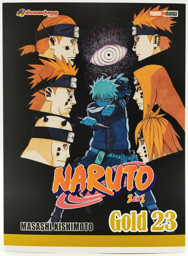 Naruto Gold Edition N.23, De Masashi Kishimito., Vol. 23. Editorial Panini Manga, Tapa Blanda, Edición 1 En Español, 2024