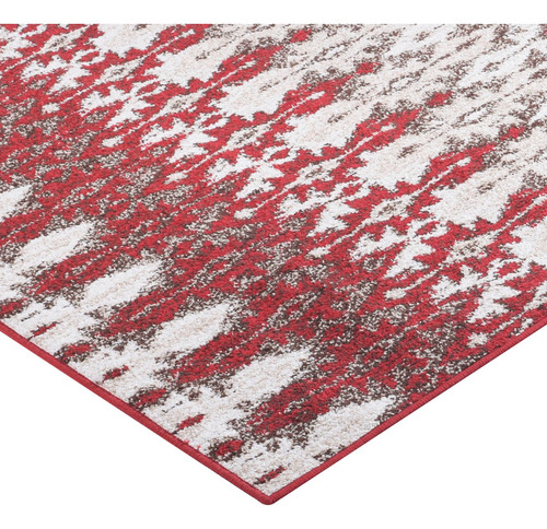 Alfombra Kaleb 180x275 Rojo 3 Ancho 1.8 m Largo 2.75 m