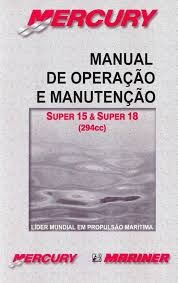 Motor De Popa Mercury - 2t - 15 M Super 18 Hp, Cpf F/ Estado