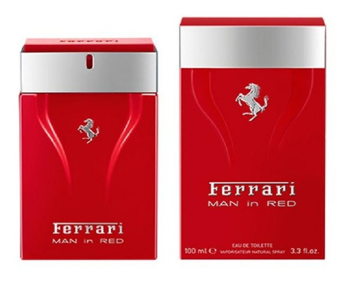 Ferrari Man In Red 100 Ml Hombre