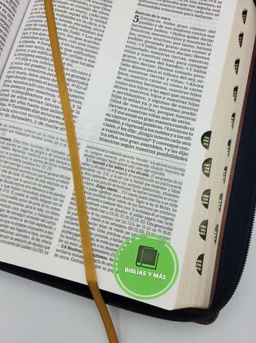 Imagen 6 de 10 de Biblia Estudio Macarthur Letra Grande Piel Cierre E Indices