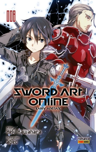 Sword Art Online - Romance - 08: Early and Late, de Kawahara, Reki. Editora Panini Brasil LTDA, capa mole em português, 2021