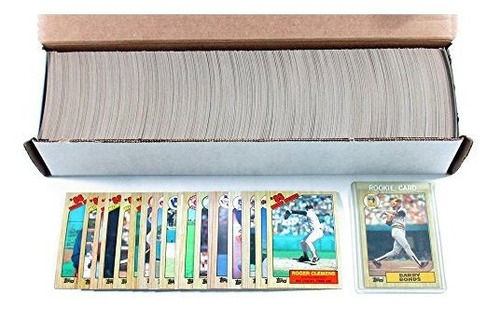 1987 Topps Baseball Set Completo (792 Cartas) (barry Bonds) 