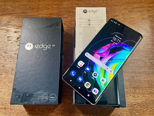Celular Moto Edge 20 5g 128gb 8gb Ram Câmera Tripla Vitrine (Usado)