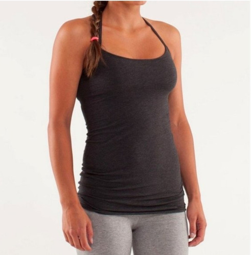 Playera Lululemon Top Gris Padrisismo