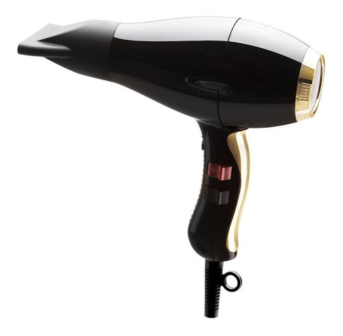 Secadora de cabello Elchim 3900 Healthy Ionic black y gold 220V - 240V