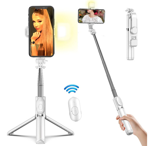 Tripode/selfie Stick Desmontable Extensible + Control Bla...