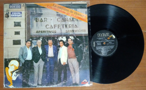 Los Solistas De Darienzo La Esquina De Homero Disco Lp Vinil