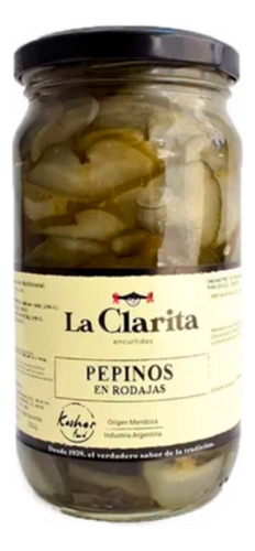Pepinos En Rodajas- La Clarita-x200g-kosher