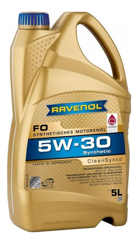 Aceite De Motor Fo 5w30 Ravenol 5lts Sintético Fiat Ford