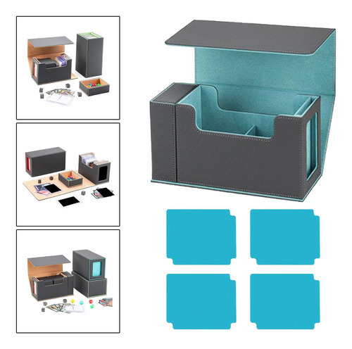 Caja De Almacenamiento Para Mazo De Azul 4 Deflectores
