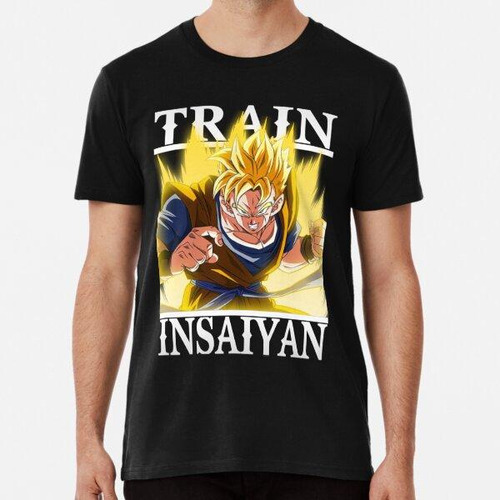 Remera Tren Insaiyan Futuro Gohan Super Saiyan Algodon Premi