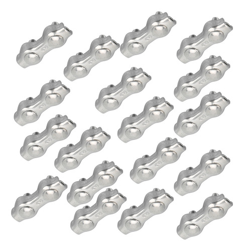 Abrazaderas De Acero Inoxidable Con Clip De Alambre Dúplex M