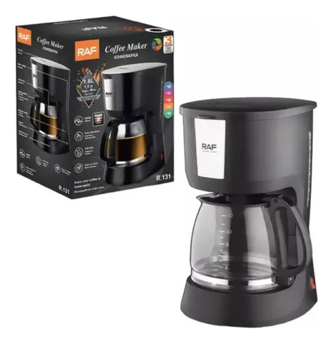 Cafetera Eléctrica Raf R-131 Coffee Maker Machine 12 Tazas