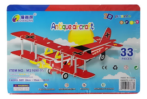 Rompecabezas 3d Para Niños 5 Pzs