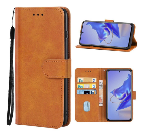 Funda De Piel Para Teléfono Zte Blade V40 Pro