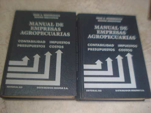 Manual De Empresas Agropecuarias Tomos 1 Y 2 Senderovich