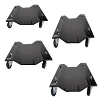 Comprar Kit Cu002F 4 Peças Patins Para Mover Veículos E Cargas Giratório