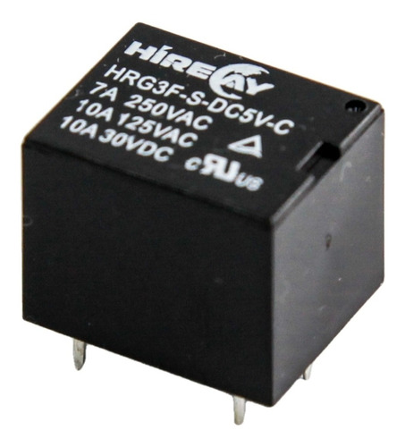 Relay Rele 5v Simple Inversor 7a Electromecánico X 3u Htec