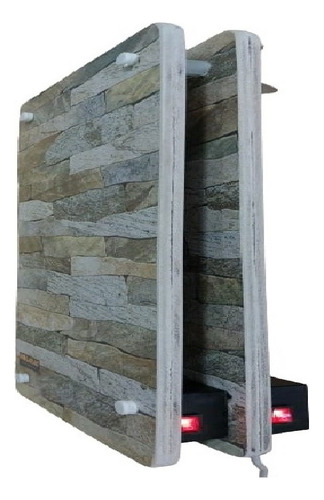 Calefactor Eléctrico Sol Plac Doble Nucleo Pl Tandem 1000 Simil Piedra