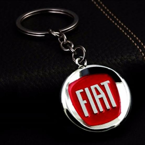 Llavero Fiat 500 Sport Logo Rojo Trendy Ducato Punto