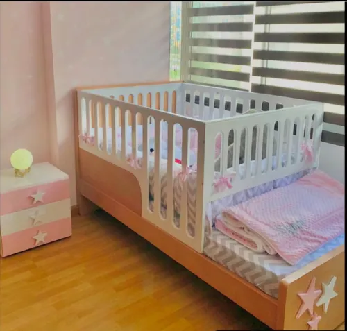 Cama Cuna Con Barandas Y Colchon (Usado)