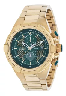 Relógio Invicta Aviator Men's Watch - Gold (39388) Masculino