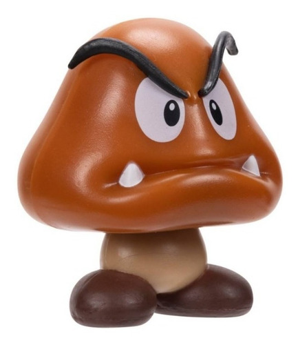 Mini Figura Articulada Gumba - Super Mario