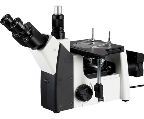 Microscopio Metalúrgico Trinocular Invertido Me1200tb De De