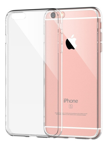 Estuche Case Gel iPhone 6 Protector Transparente Con Diseño