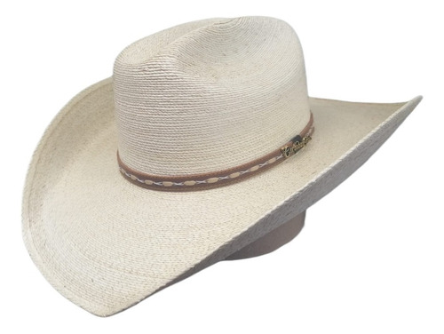 Sombrero Palma Fina Estilo Vaquero