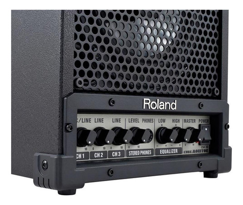 Amplificador Caixa Monitor Multi Uso Roland Cm30 30w Cm-30
