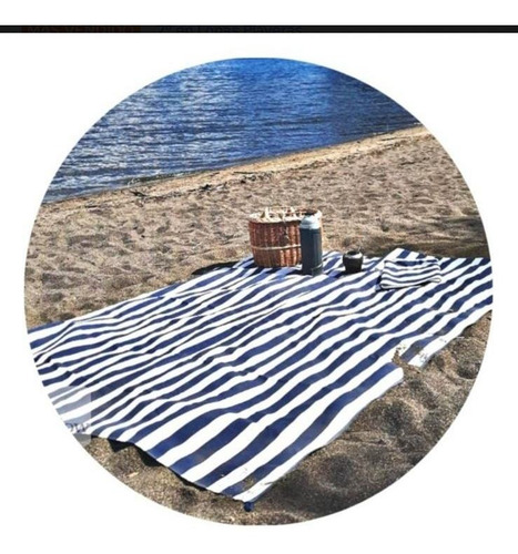 Imagen 2 de 6 de Lona Playera Super Grande 2.0*1.5 Mt C/presillas Algodón