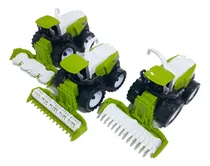 Comprar Set Cosechadoras Juguete A Friccion 3 Cabezales Largo 14cm 